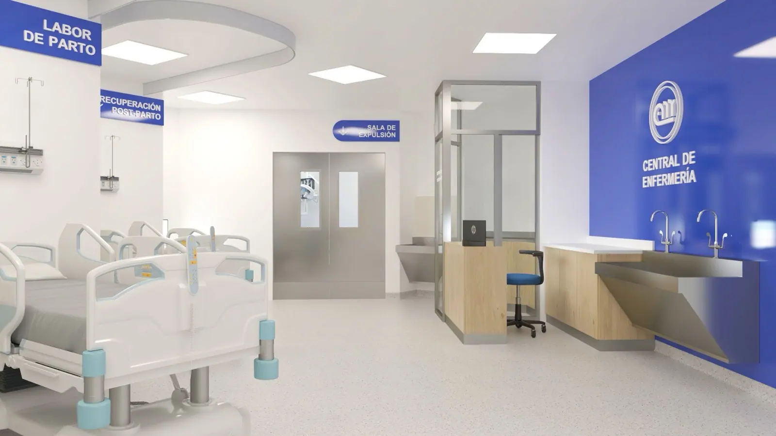 Interior del Centro Médico de Rioverde